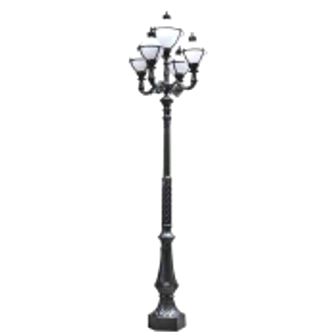 تصویر سرشعله چراغ پارکی پنج شاخه مانک پایا BUBBLE-M261P4C4 1
