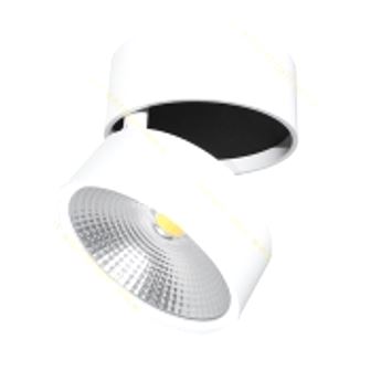 تصویر چراغ سقفی قابل تنظیم روکار COB FEC-T566-12W