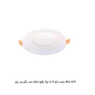 تصویر پنل SMD دو رنگ سه حالته توکار گرد 2 3 وات سان لوکس P 3 2 R