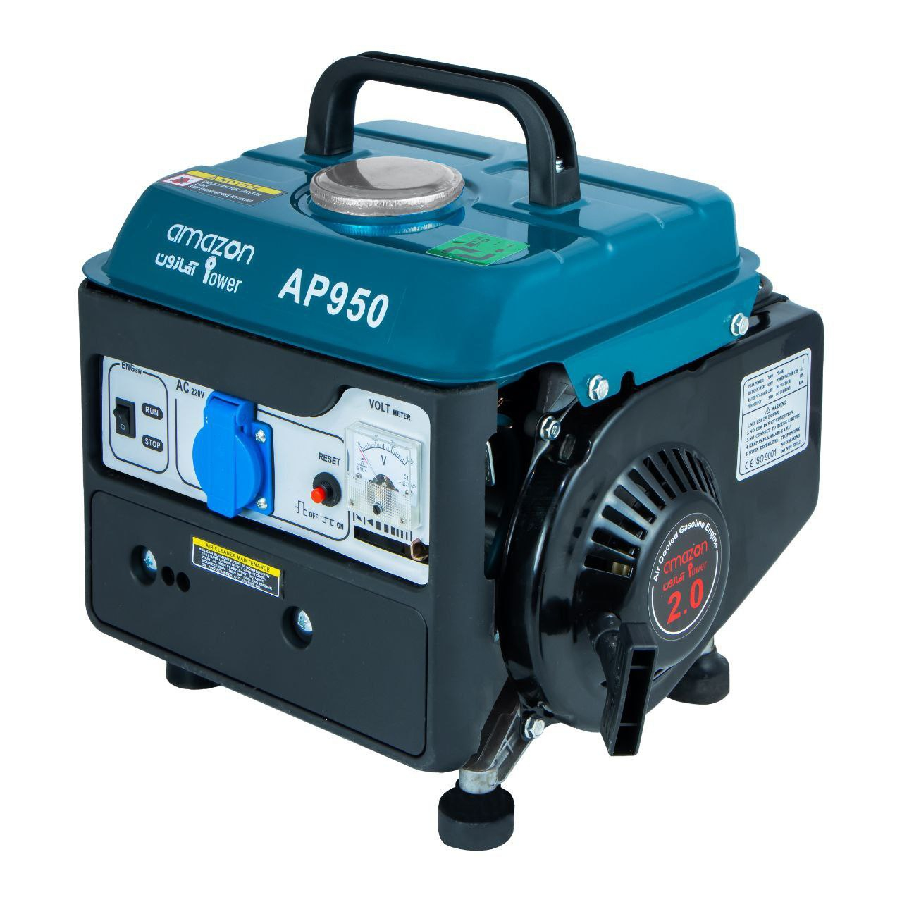 تصویر موتور برق مینی  بنزینی آمازون مدل AP950