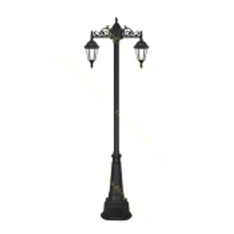 تصویر چراغ پارکی دو شاخه E27 بیتانور رومی 5325