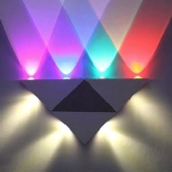 چراغ دکوراتیو دیواری TS 8813-8 در چند رنگ نور 
