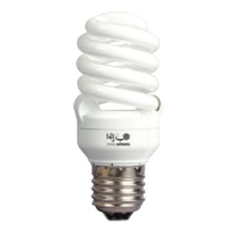لامپ کم مصرف افراتاب 15FSP-T2-PTC سرپیچ E27