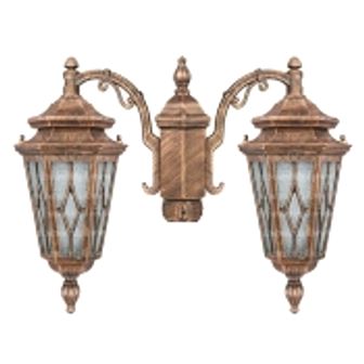 تصویر چراغ پارکی دو شعله تکشیدفام Mabad Visper Ta-7421D