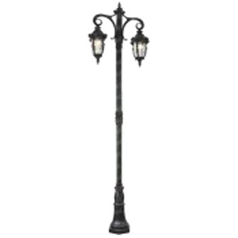 چراغ پارکی دو شاخه مانک پایا BLONA-MM243PU2