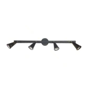 تصویر چراغ دیواری 4x1 کریستال کپ E801x4