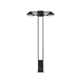 تصویر پایه چراغ پارکی دو طرفه بازودار سوتارا شهرزاد ST-507902