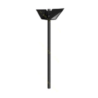 تصویر پایه چراغ پارکی دو طرفه سوتارا کارو ST-509002