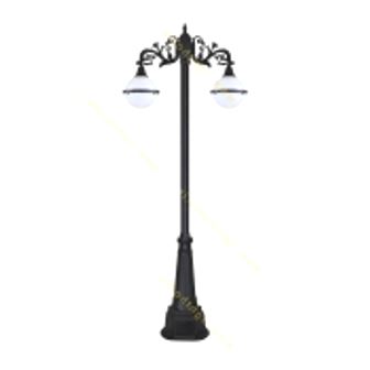 تصویر چراغ پارکی دو شاخه E27 بیتانور سها 6224