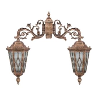 چراغ پارکی دو شعله تکشیدفام Visper Ta-7224D