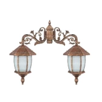 تصویر چراغ پارکی دو شعله تکشیدفام Viktoria Khomrehie Ta-8124D