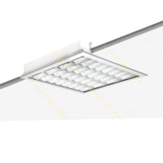 چراغ فلورسنت سقفی 18×4 وات توکار مازی نور استریلوکس M550WECG418