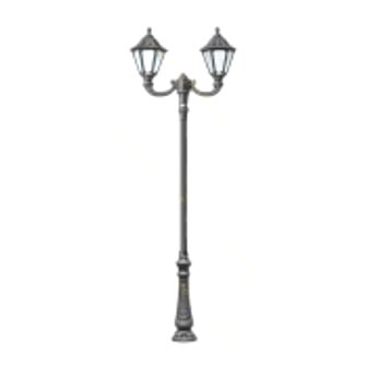 چراغ پارکی دو شعله E27 روشنا پریسا PARISA-4632