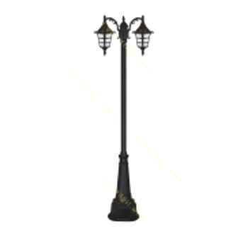 تصویر چراغ پارکی دو شاخه E27 بیتانور آیسو 6321