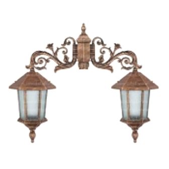 تصویر چراغ پارکی دو شعله تکشیدفام VIKTORIYA Ta-7524D