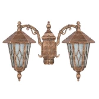 چراغ پارکی دو شعله تکشیدفام VIKTOR Ta-7621D