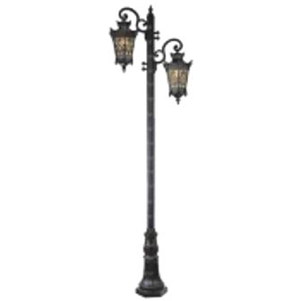 چراغ پارکی دو شعله مانک پایا VESTA-M-M239PG