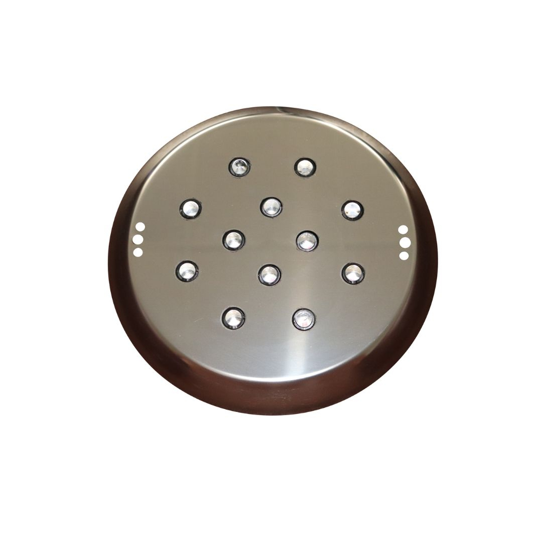 تصویر چراغ استخری 36 وات لدمن مدل روکار استیل فولکالر کد 36RONF