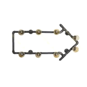 چراغ دیواری پایپ آرتا کد 411