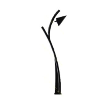 پایه چراغ پارکی یک طرفه سوتارا راوند ST-533001