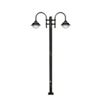 تصویر پایه چراغ پارکی دو طرفه سوتارا رونیا ST-545002