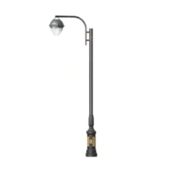 چراغ پارکی یک طرفه E27 روشنا یاقوت YAGHOUT-4681