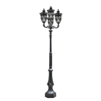 تصویر سرشعله چراغ پارکی چهار شاخه مانک پایا BELLA-XLM260P3C4