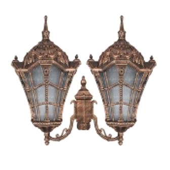 تصویر چراغ پارکی دو شعله تکشیدفام Vesta Bozorg Ta-8621U