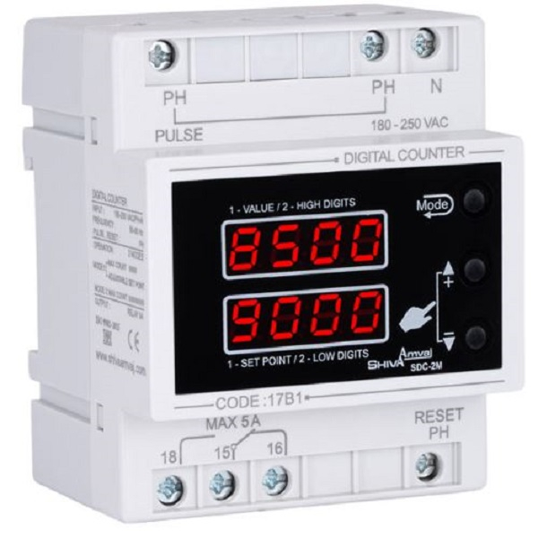 شمارنده دیجیتال شیوا امواج مدل SDC-2M