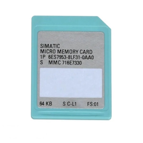 تصویر کارت حافظه PLC S7 300 زیمنس 64 کیلوبایت 6ES7953-8LF31-0AA0