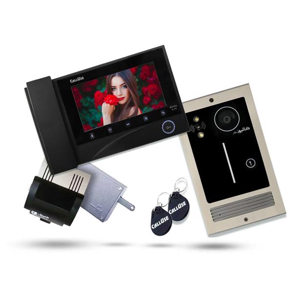 تصویر پک یک واحدی آیفون تصویری حافظه دار کارتی کالیوز K70 - مشکی
