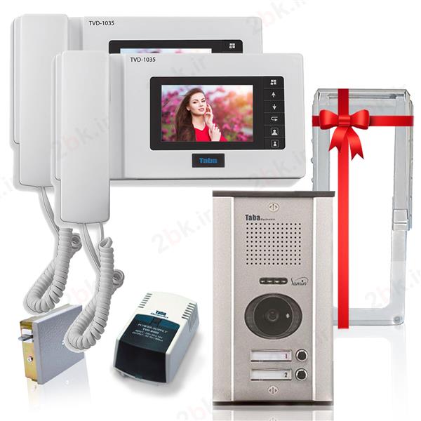 تصویر درب بازکن رنگی دو طبقه TVD-1035 تابا الکترونیک