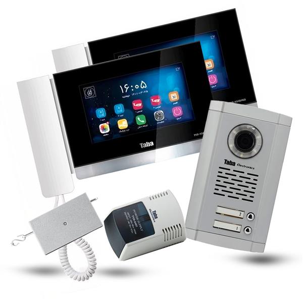 تصویر آیفون تصویری 2 واحدی 7 اینچ تابا TVD-1070Pro